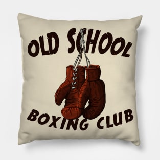 Old School Boxing Club Pillow