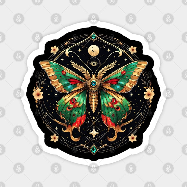 Mystic Golden Butterfly Magnet by Urbanprint