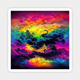 Dragon clouds Magnet