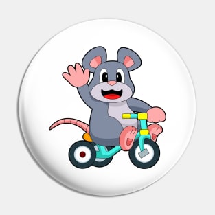 Rat Bicycle Pin