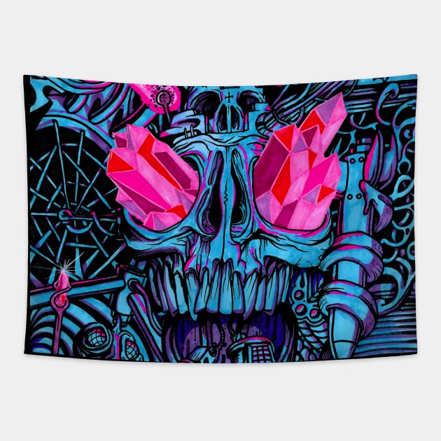 CRYSTAL EYES Tapestry by Brownlazer