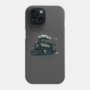 Steam Power v2 | The Locomotif History Phone Case