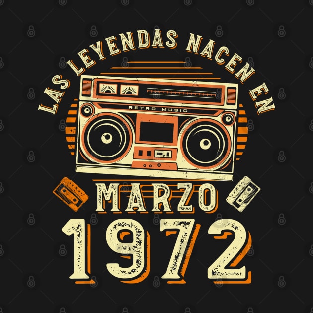 Las Leyendas Nacen En Marzo 1972 | Graciosa Cumpleaño by Estrytee