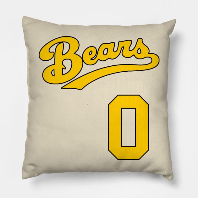 COACH BUTTERMAKER Jersey (Front/Back Print) Pillow by darklordpug