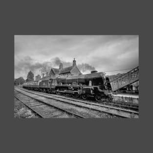 46100 Royal Scot - Black and White T-Shirt