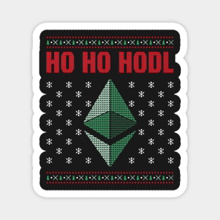 Ho Ho Hodl Ethereum Magnet