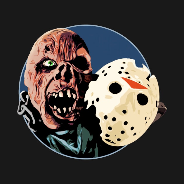 Jason Voorhees Unmasked by JDTee