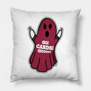 Ghost Arizona Cardinals Pillow