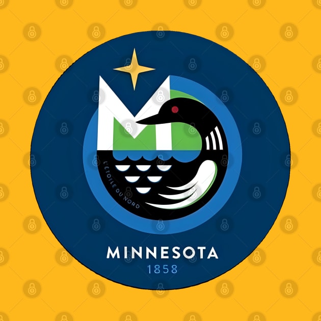 Minnesota State Flag by Rogue Clone