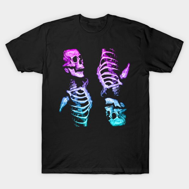 Decaying Skeletons - Skeleton Bones - T-Shirt