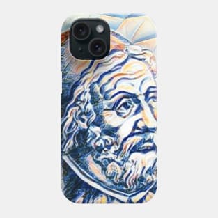 Al Tabari Portrait | Al Tabari Artwork 12 Phone Case