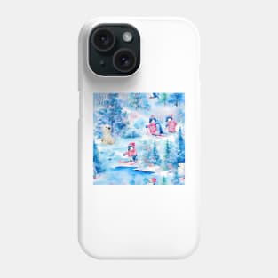 Winter fun Phone Case