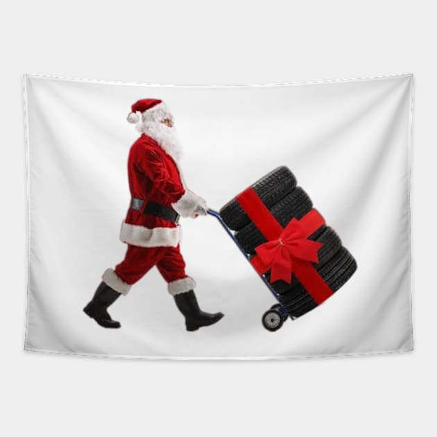 Christmas Next Day Delivery Tapestry by Fanu2612