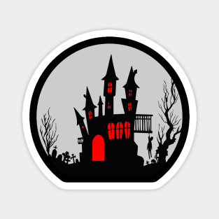 Haunted House Magnet