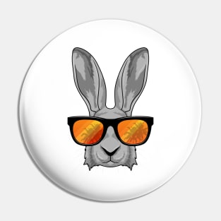 Rabbit with Sunglasses Pin