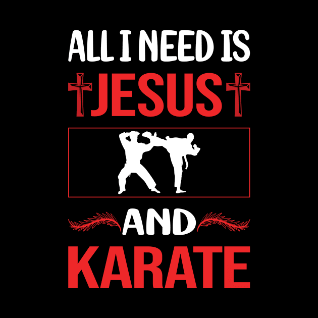 Funny Jesus Karate by Happy Life