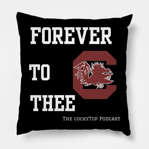 Forever To Thee Design 2 Pillow by Studio 66 Shop