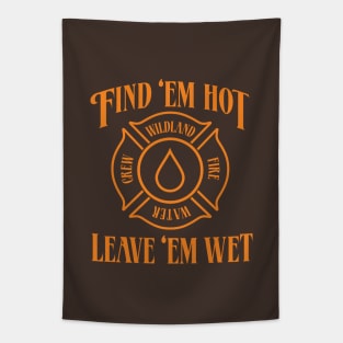 Wildland Firefighter Water Crew Tapestry