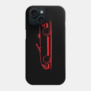 Mercedes Benz SLK R170 Red Phone Case