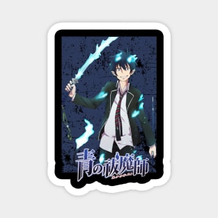 Ao no Exorcist Rin Okumura Fan Design Magnet