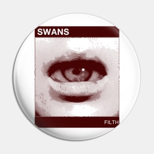 Swans - Filth - Tribute Artwork Pin