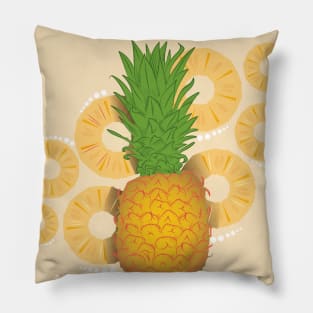 Pineapple and Slices Pillow