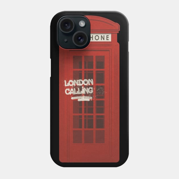 London calling Phone Case by BeardyGraphics