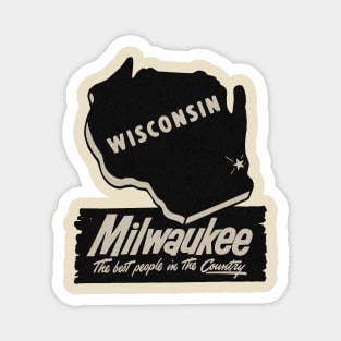 Vintage Milwaukee Wisconsin Love Magnet