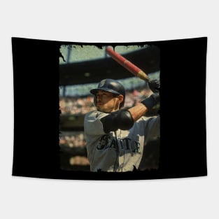 Ichiro Suzuki in Seattle Mariners Tapestry