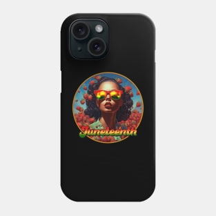 Sweet and Stylish Juneteenth Celebration Gurl Phone Case