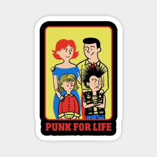 Punk for life Magnet