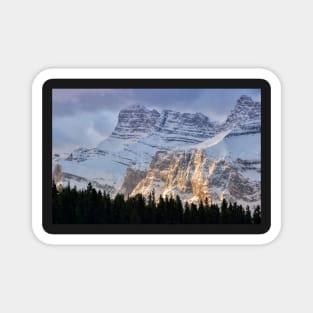 Golden Mount Rundle Magnet