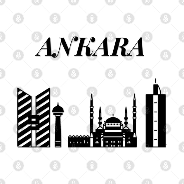Ankara Skyline, Turkey, Turkish Capital by maro_00