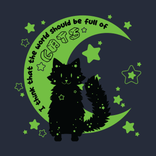 World filled with cats [birman] T-Shirt