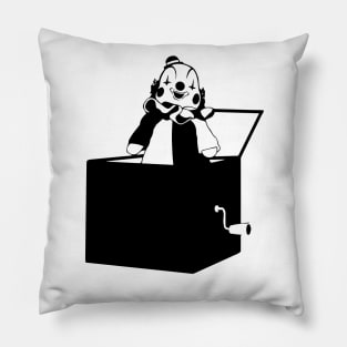 Jack in the box clown Pillow