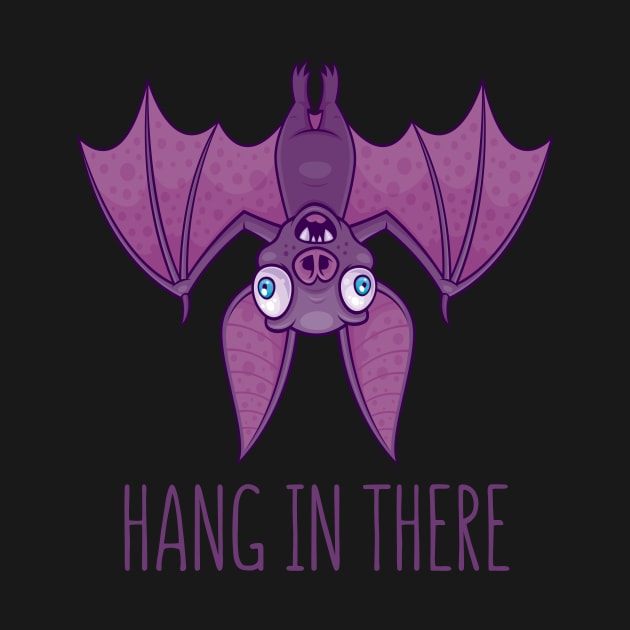 Hang In There Wacky Vampire Bat by fizzgig