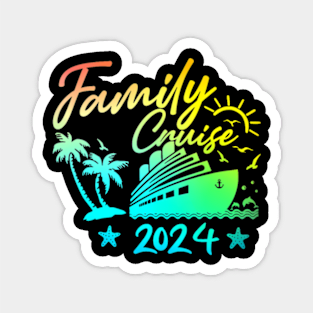 Family Vacation 2024 Making Memories Together Family Cruise Magnet