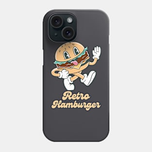 Retro Hamburger Phone Case