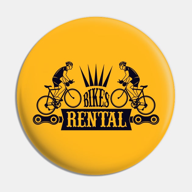 Bikes rental. Riding fan cycling gift for him Pin by SerenityByAlex