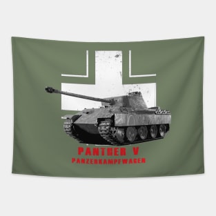 Panzerkampfwagen Panther V Military tank WW2 Tapestry