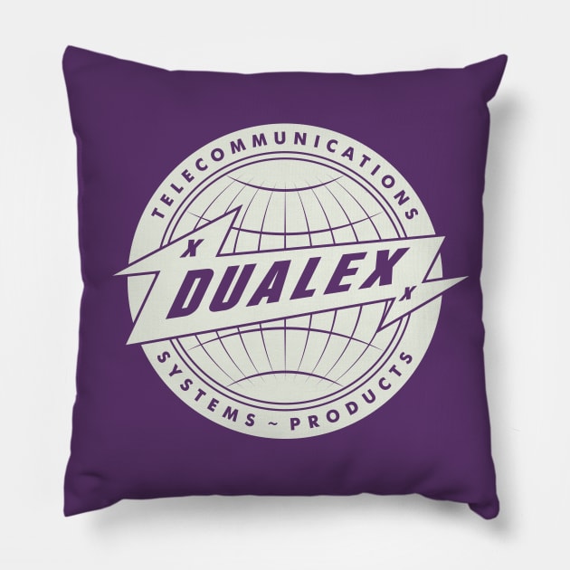 Dualex Pillow by Teephemera