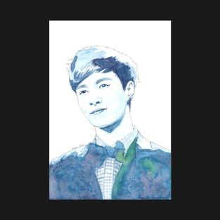 EXO Lay Watercolour Design by NiamhYoungArt T-Shirt