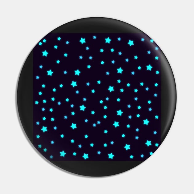 Glowing Stars Pin by Melisaura