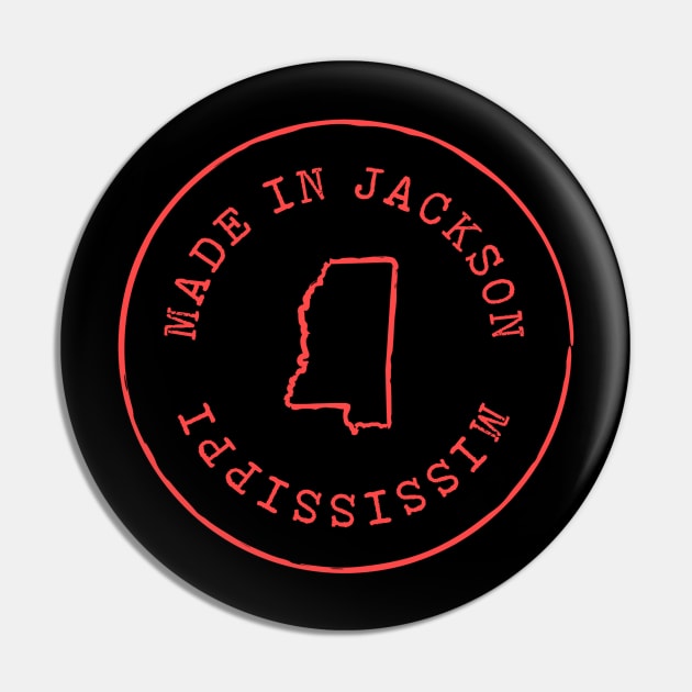 Made in Mississippi T-Shirt Pin by Geometrico