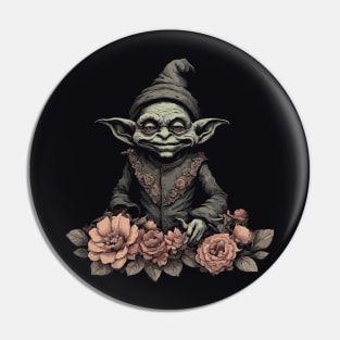 Smiling Goblin Pin