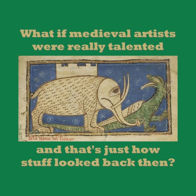 Medieval artists by nomoji