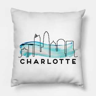 Charlotte, North Carolina Pillow