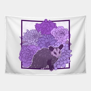 Floral Possum Tapestry