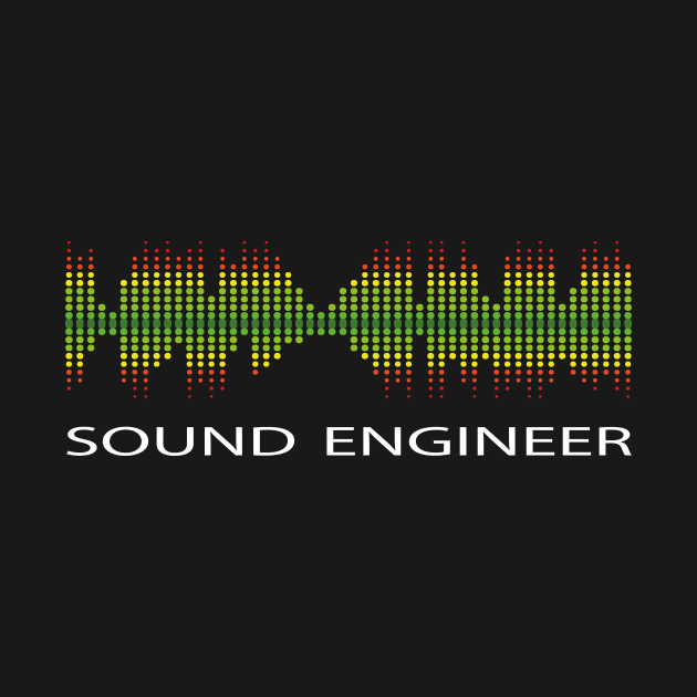 Sound engineer audio engineering by PrisDesign99