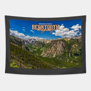 Beartooth Highway Wyoming and Montana Tapestry